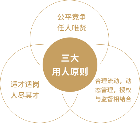 三大用人原则